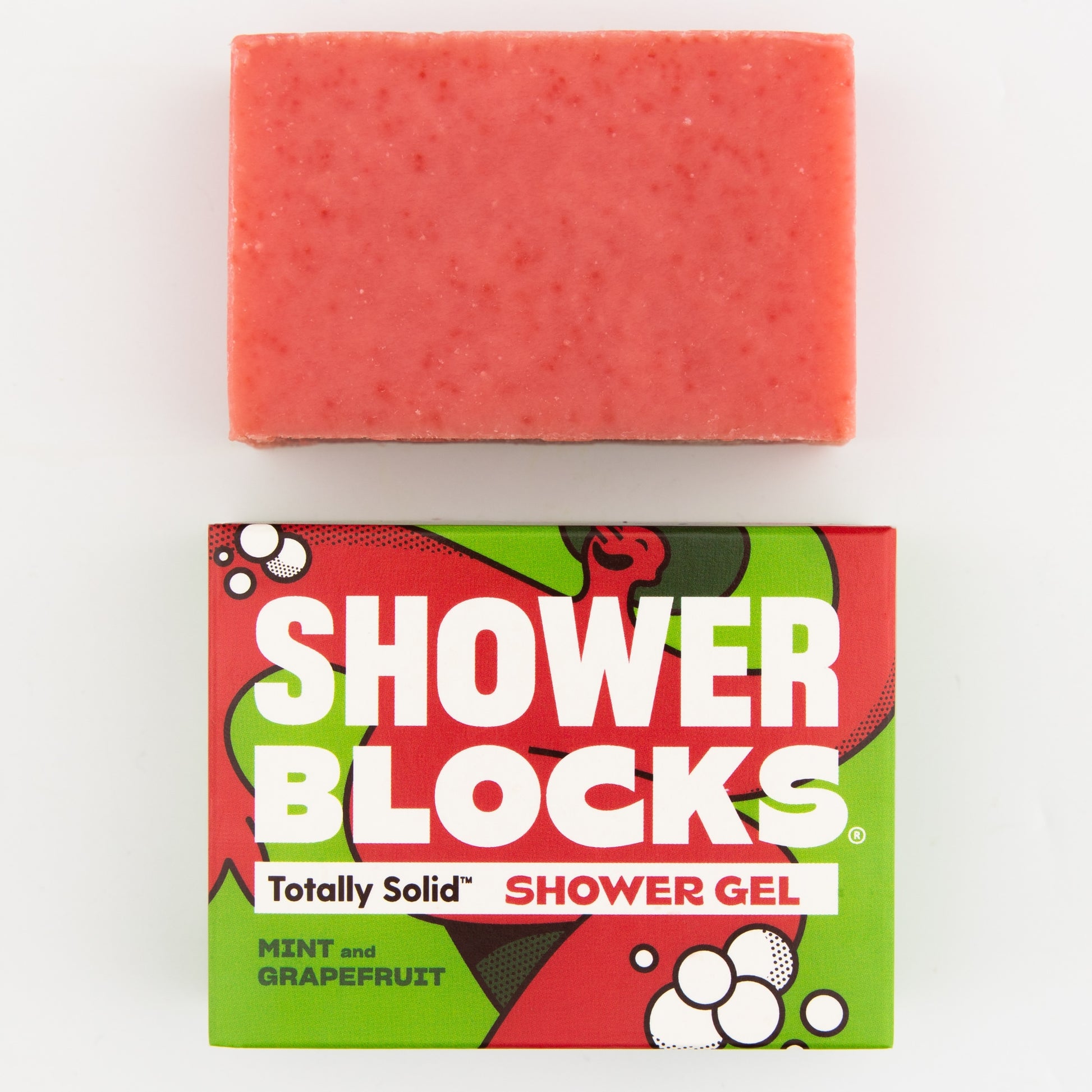 Mint and Grapefruit Solid Shower Gel