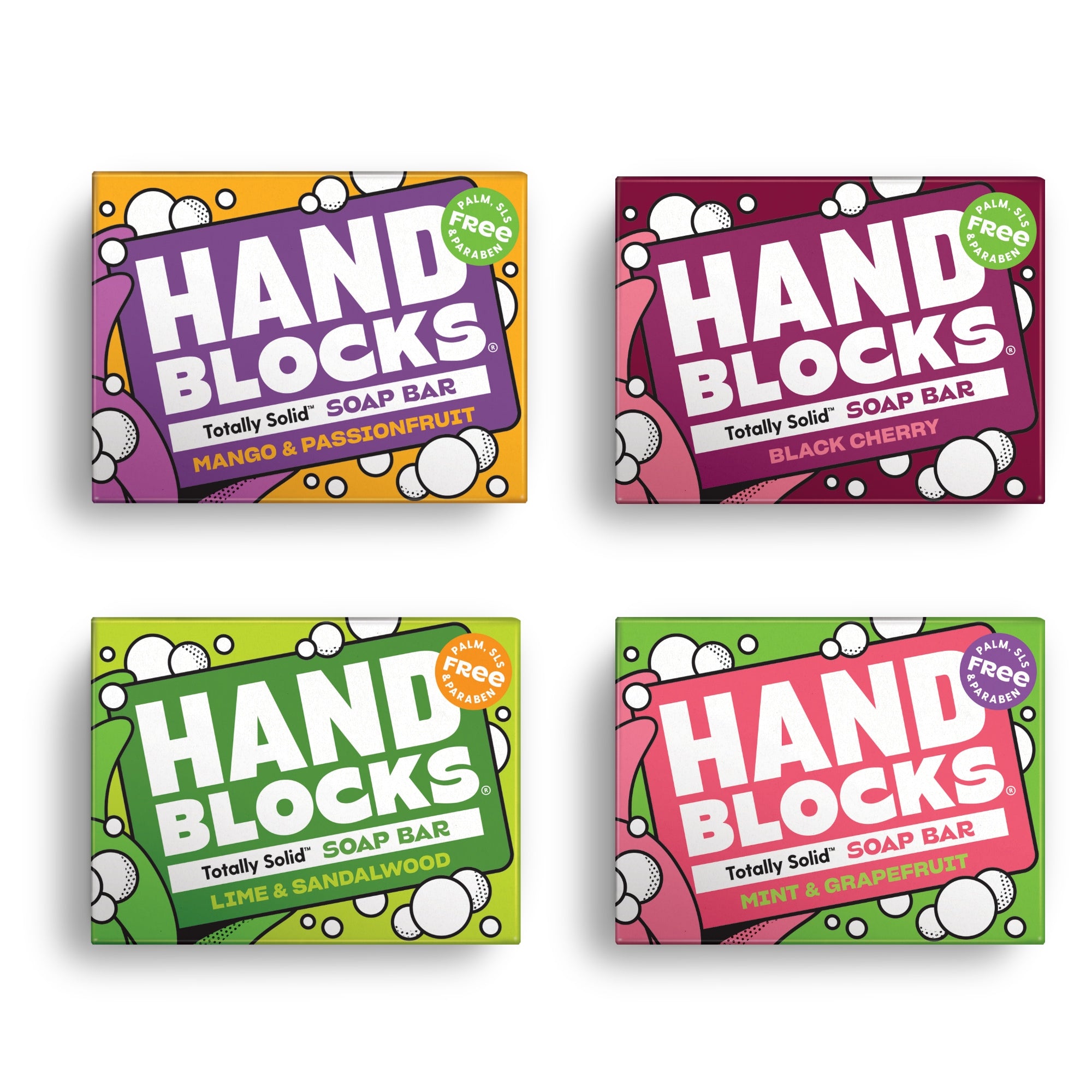 Hand Blocks: Mixed 4 Pack