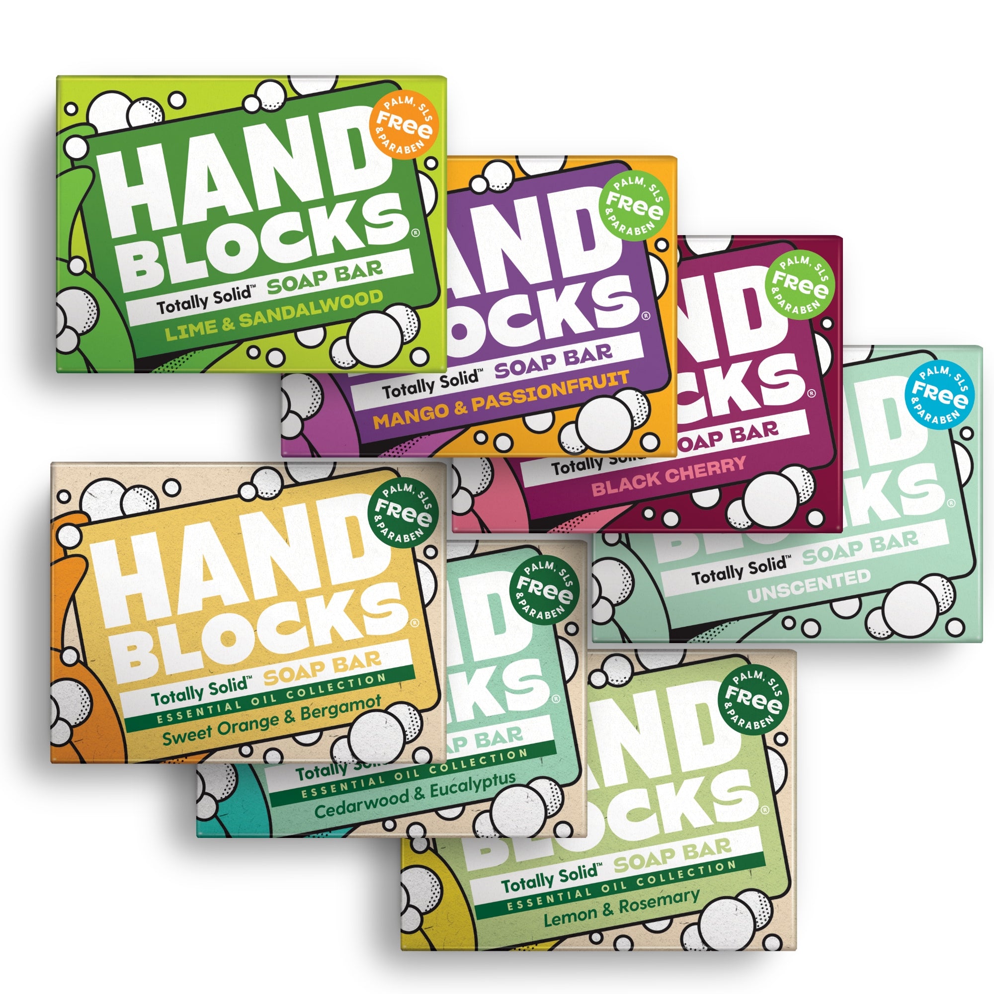 Hand Blocks: Mixed 7 Pack